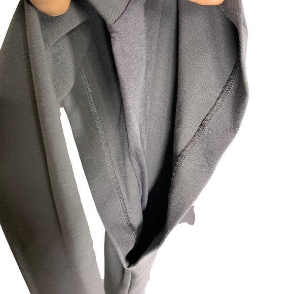 COS Grey Long Short Sleeve Layered Dress Medium - Picture 4 of 11